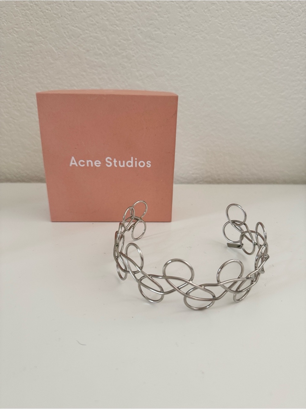 Acne Studios Fabi Tattoo Choker